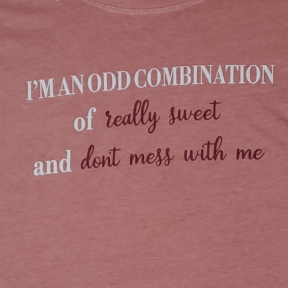 Maurice Pink Tshirt "Odd Combination " - Picture 2 of 8